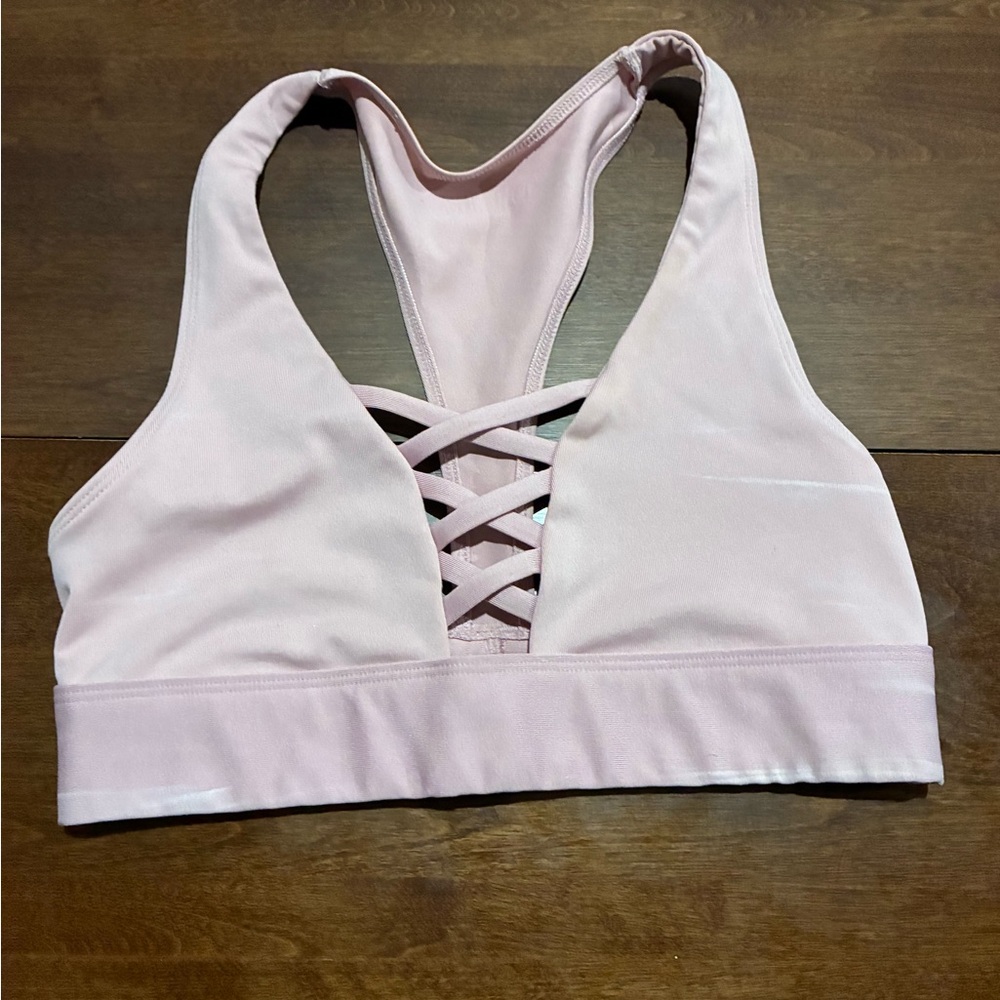 Victoria's Secret Pink Seamless Sports Bra with Racerback